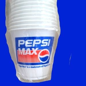 Pepsi Max Vintage small solo cups 2 sleeves